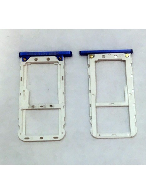 Xiaomi MI Max 3 soporte o bandeja sim azul