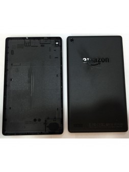 Amazon Kindle Fire HD7 2017 tapa trasera o tapa bateria negra