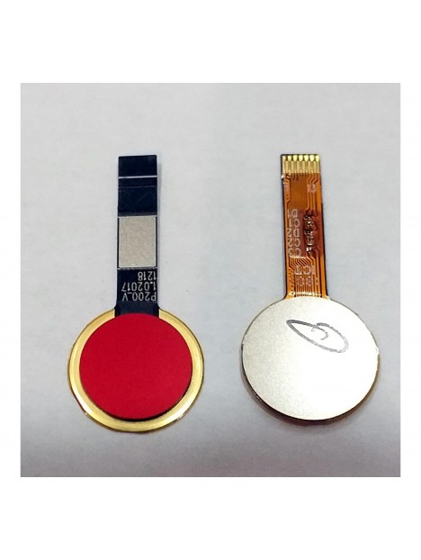 Wiko View Max flex boton home + lector huella rojo