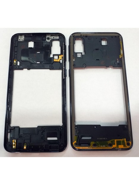 Samsung Galaxy A40 A405 carcasa trasera o marco negro A405FD A405FN SM-A405FD SM-A405FN