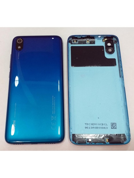 Xiaomi Redmi 7A tapa trasera o tapa bateria azul oscura