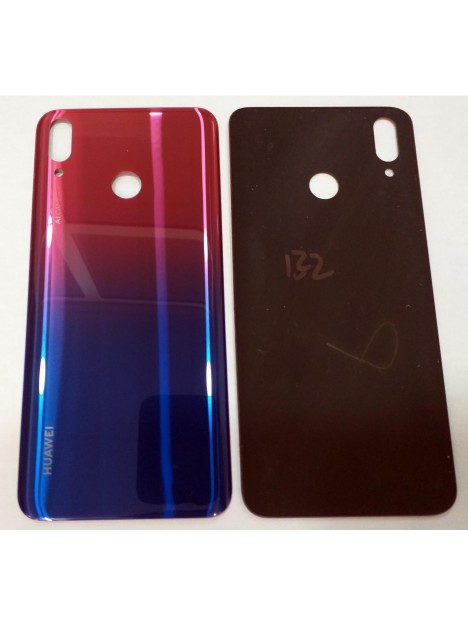 Huawei Y9 2019 tapa trasera o tapa bateria purpura JKM-LX1 JKM-LX2 JKM-LX3