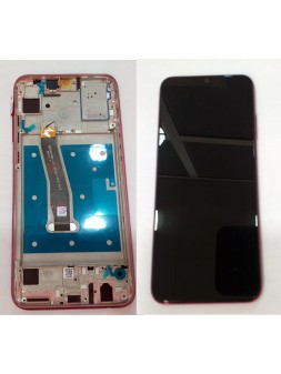 Huawei Honor 20i Honor 20 Lite pantalla lcd + tactil negro + marco rosa