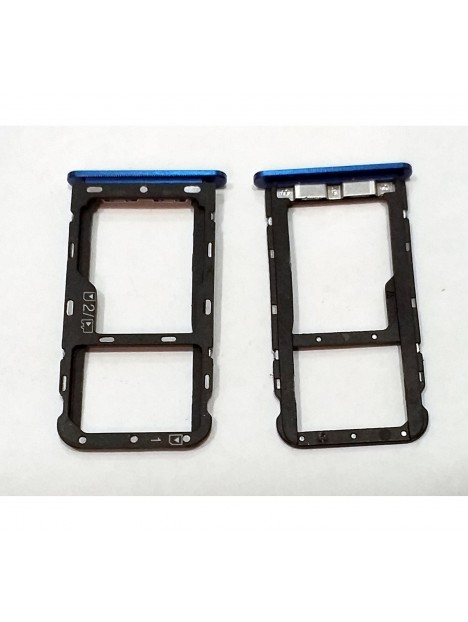 ZTE Blade V9 soporte o bandeja sim azul