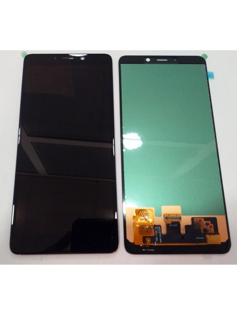 Samsung Galaxy A9 2018 A920F pantalla lcd calidad oled + tactil negro compatible
