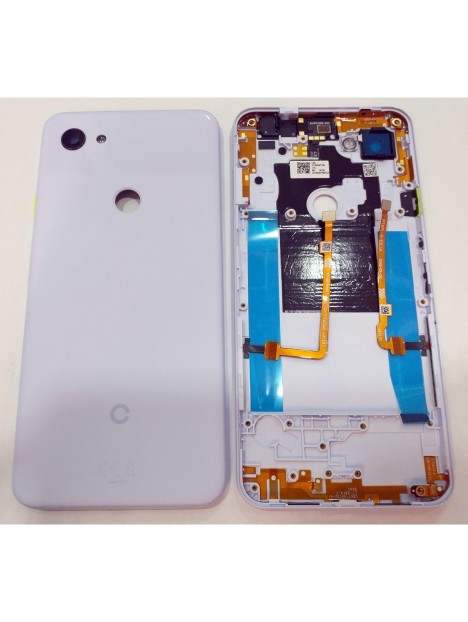 Google Pixel 3A XL tapa trasera o tapa bateria purpura