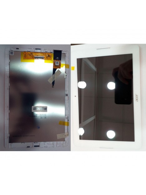 Acer Iconia One 10 B3-A30 pantalla lcd + tactil blanco + marco blanco