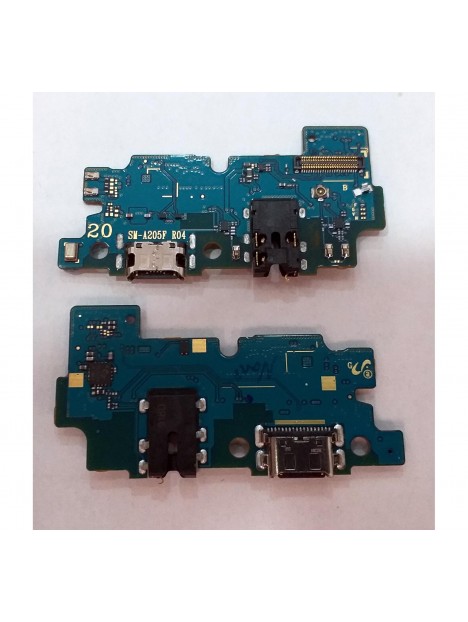 Samsung Galaxy A20 A205 flex puerto carga A205FD SM-A205FD