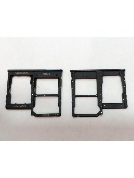 Samsung Galaxy A40 A405 soporte o bandeja dual sim negra A405FD A405FN SM-A405FD SM-A405FN