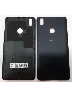 BQ Aquaris X tapa trasera o tapa bateria negra