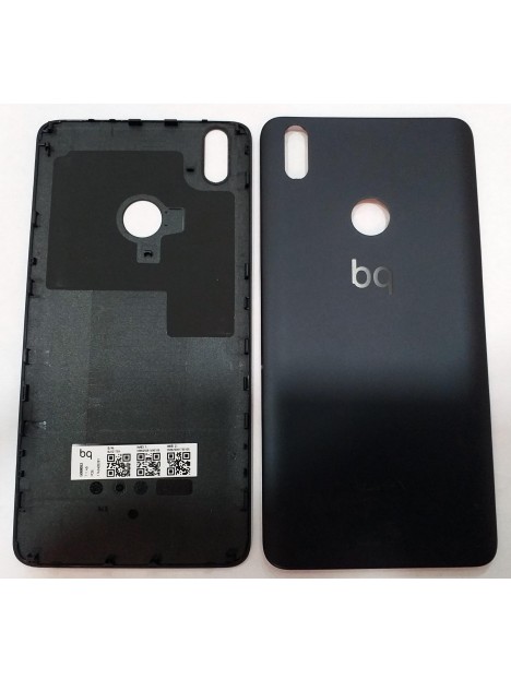 BQ Aquaris X tapa trasera o tapa bateria negra