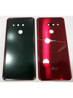 LG G8 Thinq tapa trasera o tapa bateria roja