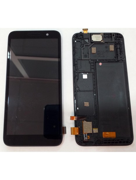 Alcatel 1 5033Y Orange Rise 54 pantalla lcd + tactil negro + marco negro 5033d 5033x ot5033y ot5033d ot5033x