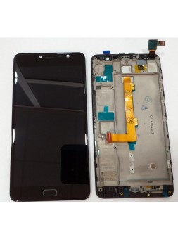Alcatel Vodafone Smart Ultra 7 VDF700 pantalla lcd + tactil negro + marco negro