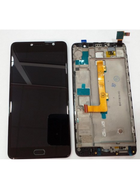 Alcatel Vodafone Smart Ultra 7 VDF700 pantalla lcd + tactil negro + marco negro