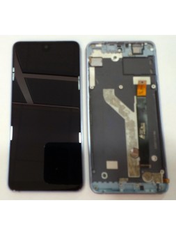 Wiko View 2 Pro pantalla lcd + tactil negro + marco gris