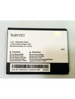 Bateria Tli017C1 Vodafone Smart Speed 6 Orange Dive 50 Alcatel Pixi 3 4.5 1780mAh