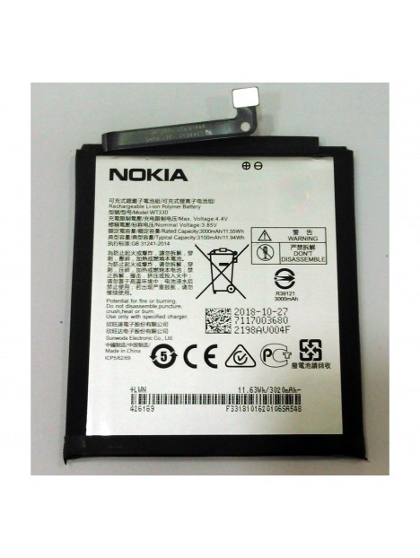 Batería Premium WT330 Nokia 4.2 TA-1150 TA-1157 DA 3000mAh