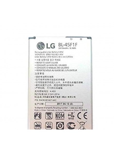 Bateria Premium BL-45F1F LG K4 2017 K8 2017 LG M160 2410mAh