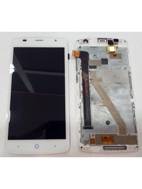 ZTE L5 Plus pantalla lcd + tactil blanco + marco blanco