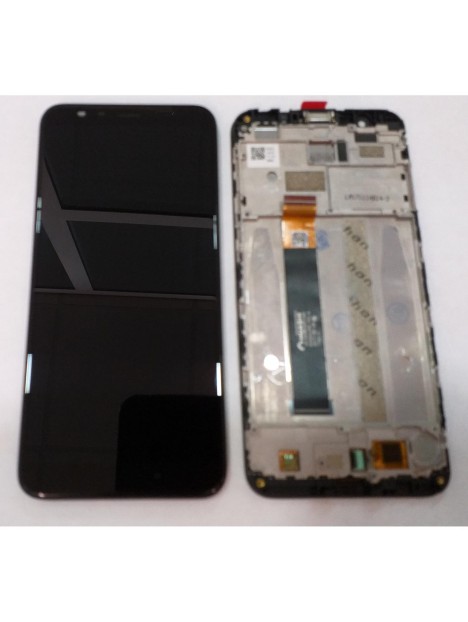 Meizu M8C M809L pantalla lcd + tactil negro + marco negro