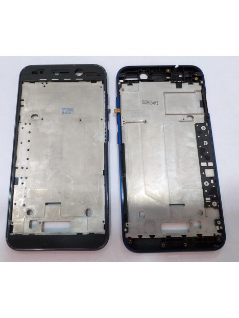 Wiko View Lite carcasa central o marco azul