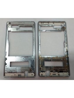 Doogee Mix carcasa central o marco plata