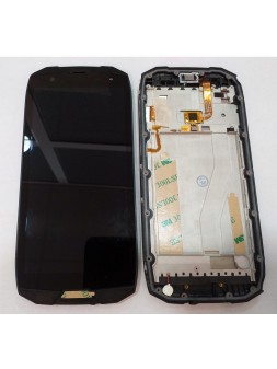 Oukitel WP5000 pantalla lcd + tactil negro + marco negro