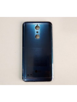 LG K10 2018 tapa trasera o tapa bateria azul