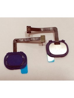 Samsung Galaxy M20 flex home + lector huella azul SM-M205F SM-M205D