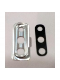 Samsung Galaxy A70 A705 cubierta camara plata A705FD SM-A705FD