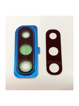 Samsung Galaxy A50 A505FD cubierta camara azul claro SM-A505FD