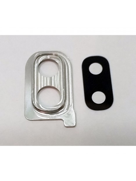 Samsung Galaxy A40 A405 cubierta camara plata A405FD A405FN SM-A405FD SM-A405FN