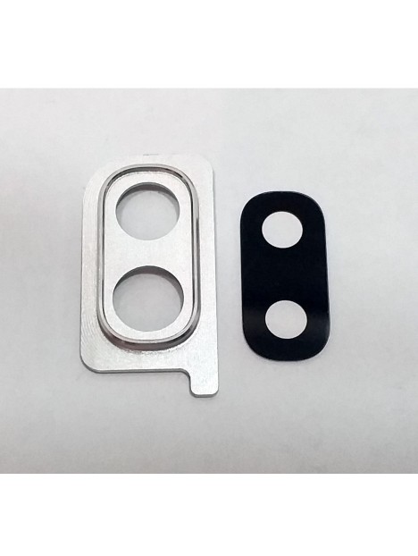 Samsung Galaxy A30 cubierta camara plata SM-A305F SM-A305D