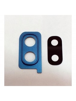 Samsung Galaxy A20 A205 cubierta camara azul A205FD SM-A205FD