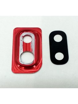 Samsung Galaxy A10 cubierta camara roja SM-A105F SM-A105D