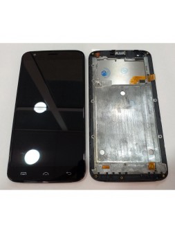 Doogee Y100 Plus pantalla lcd + tactil negro + marco negro