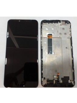 Doogee Y7 Plus pantalla lcd + tactil negro + marco negro