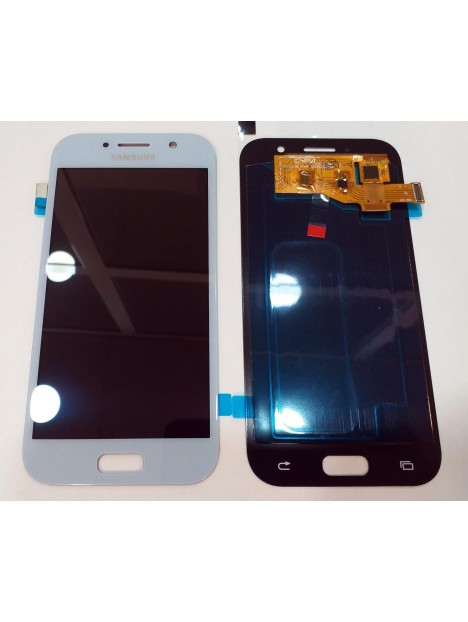 Samsung gh97-19733C SM-A520F Galaxy A5 2017 pantalla lcd calidad oled + tactil azul compatible