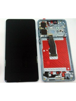 Huawei P30 02352NLP pantalla lcd + tactil negro + marco Breathing Crystal ele-al00 ele-l09 ele-l29 premium