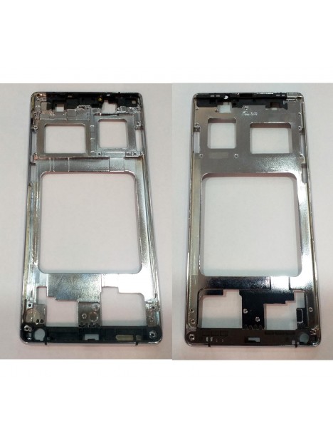 Oukitel Mix 2 carcasa central o marco plata