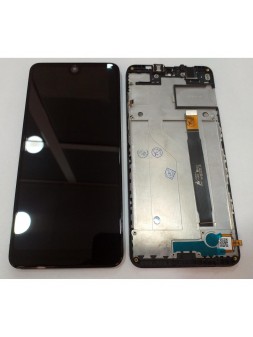 Wiko View 2 pantalla lcd + tactil negro + marco negro