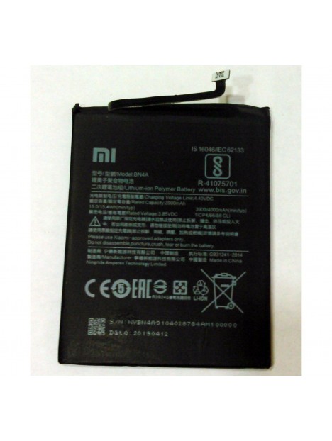 Batería Premium Xiaomi BN4A Redmi Note7 Note 7 M1901F7C 4000mAh