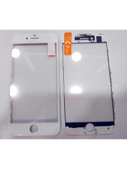 IPhone 7 A1660 A1778 A1779 A1780 cristal blanco + marco blanco + lamina oca