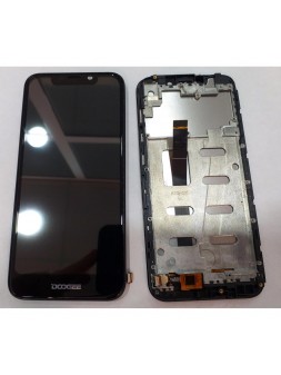 Doogee X70 pantalla lcd + tactil negro + marco negro