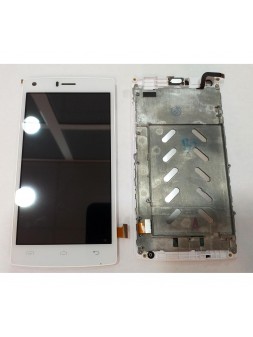 Doogee X5 Max X5 Max Pro pantalla lcd + tactil blanco + marco blanco