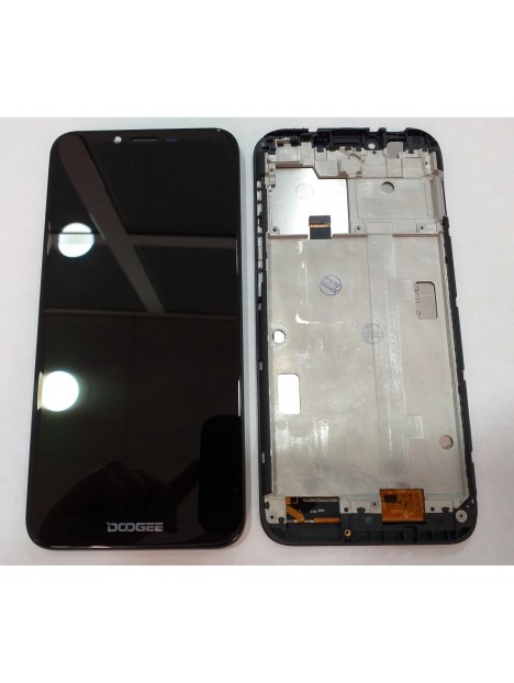 Doogee BL5500 Lite pantalla lcd + tactil negro + marco negro