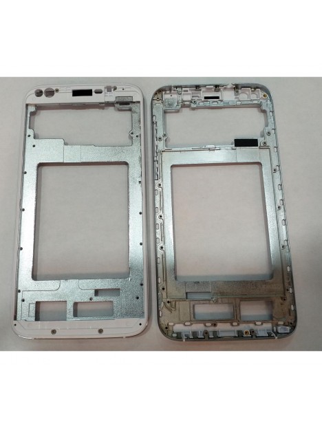 Doogee X30 carcasa central o marco plata