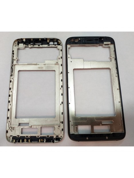 Doogee X30 carcasa central o marco dorado