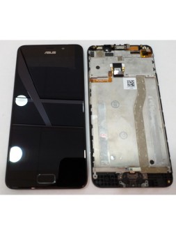 ASUS ZenFone 3s Max ZC521TL pantalla lcd + tactil negro + marco negro
